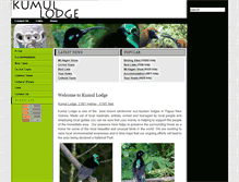 Tablet Screenshot of kumul-lodge.com